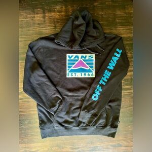 Vans Vintage Off The Wall Black Hoodie